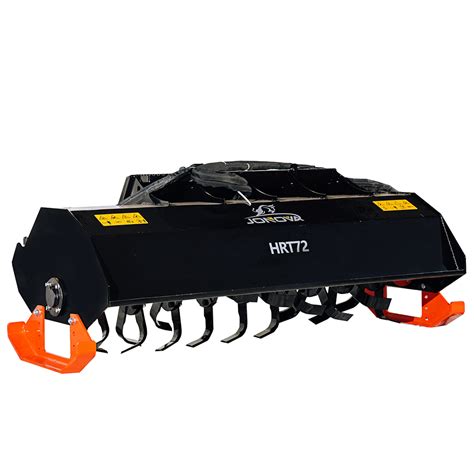 roto tiller attachment for skid steer|rotary tiller ridging attachment.